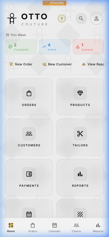 Mobile dashboard