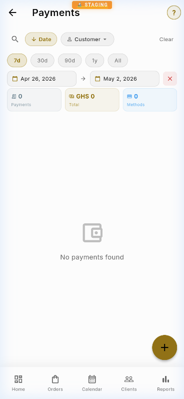 Payments mobile