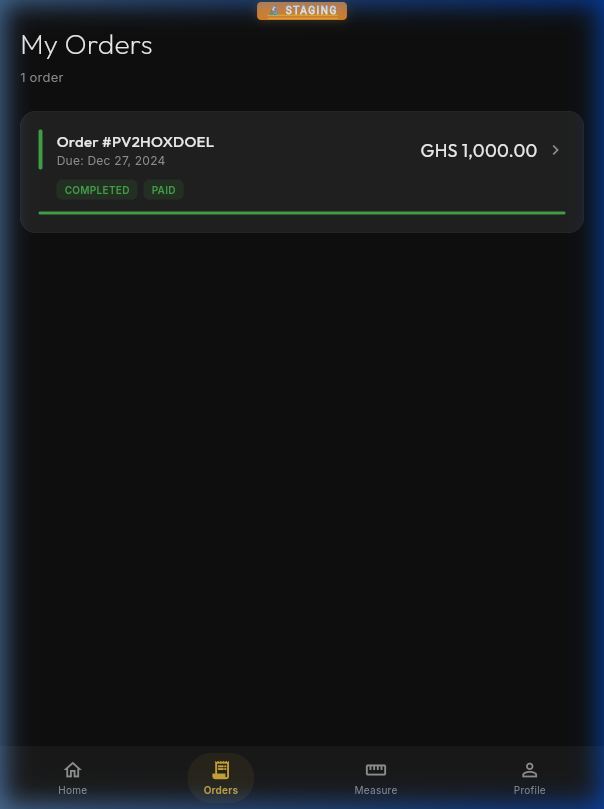 Orders